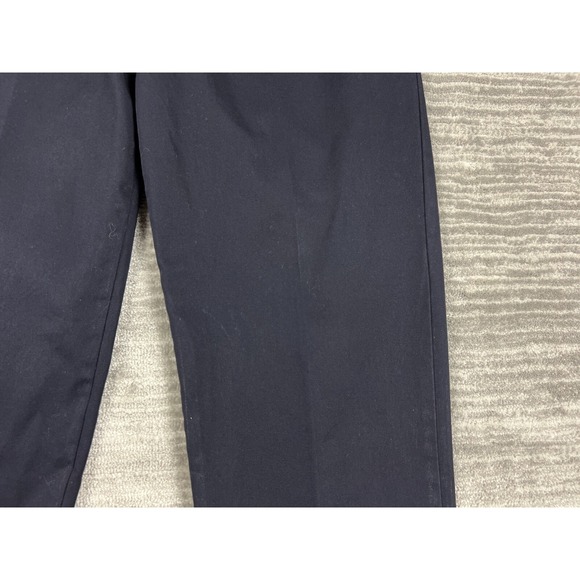 Lands End Pants Womens 6 Blue Chino Khaki Straight‎ Leg Casual - Picture 4 of 12
